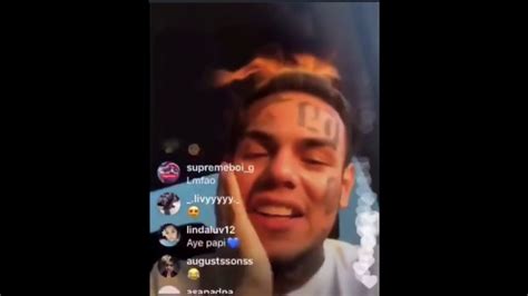 6ix9ine Released From Prison Today On Fans Instagram Live Youtube