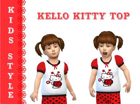 Hello Kitty Top The Sims 4 Catalog