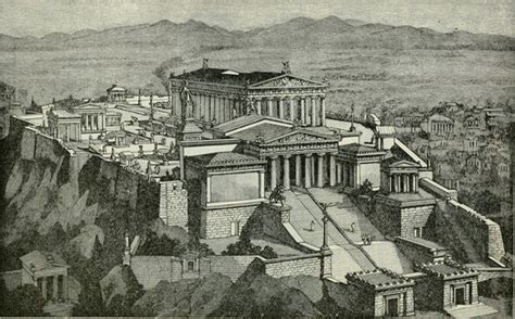 Ad Classics Acropolis Of Athens Ictinus Callicrates Mnesikles And