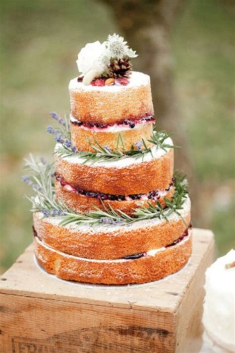 the beauty of the naked wedding cake 35 inspirational ideas weddingomania