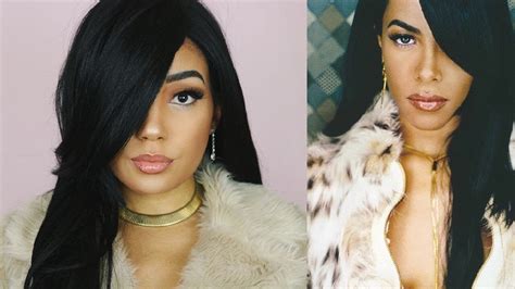 27 Aaliyah Inspired Wig 4x4 Part Hera Remy Kiana Youtube