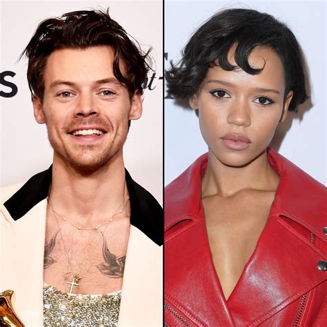 Harry Styles Is ‘always Smiling With New Girlfriend Taylor Russell Us Weekly