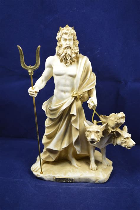 Hades Sculpture Cerberus Ancient Greek God Of The Underworld Etsy
