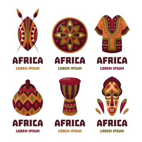 Free Vector Africa Logo Collection