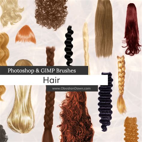 Curly Hair Brushes For Photoshop Free And Premium Brushwarriors