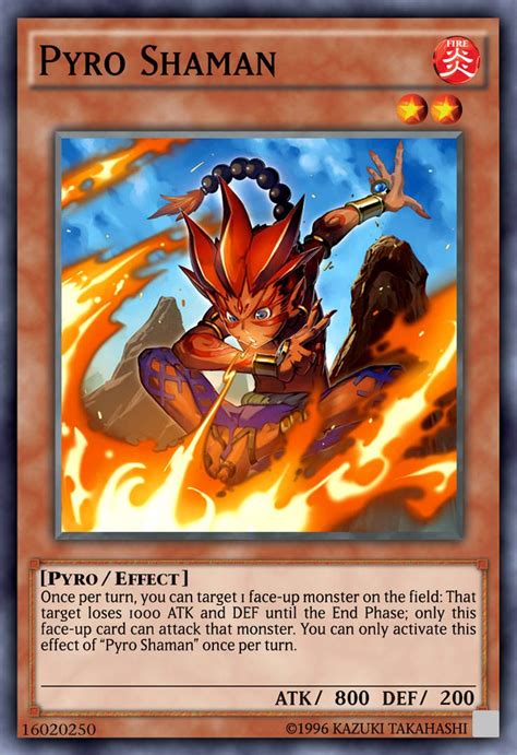 Pyro Shaman Yu Gi Oh Dz By Primeacejohn On Deviantart Yugioh King