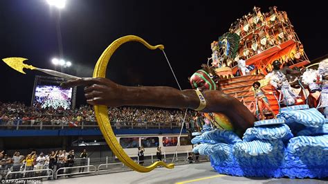Brazils Rio Carnival Of Dancing And Wild Costumes Gets Underway Despite Zika Fears Daily Mail