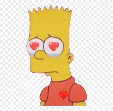 You can't understand the feeling sad bart simpson evokes in me. Love Bart Simpson Sad, HD Png Download - 747x747(#626275 ...