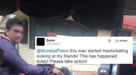 Two Mumbai Girls Tweeted Out A Pic Of A Biker Masturbating On The Road Here’s What Happened