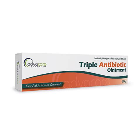 Cremas Antibióticas Triples Advacare Pharma