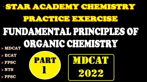 1 Fundamental Concepts Of Organic Chemistry MCQs Class 12 STAR