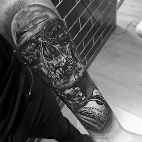 Here is an example of a tattoo that uses interesting composition and clean execution to enhance a fairly simple design. 40 Poker Chip Tattoo Designs For Men - Masculine Ink Ideas