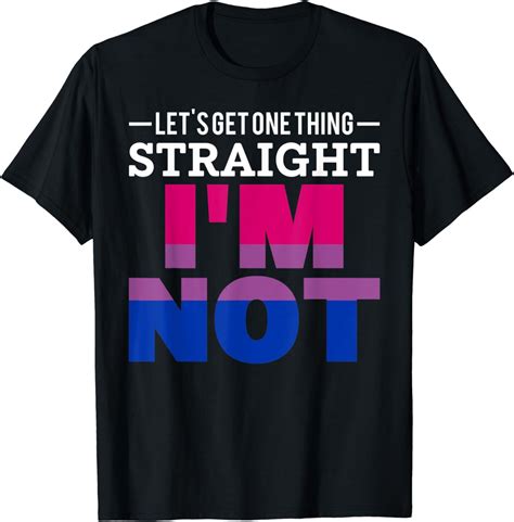 Bi Flag Funny LGBTQ Pride Month Bisexuality Gift Bisexual T Shirt Amazon Co Uk Fashion