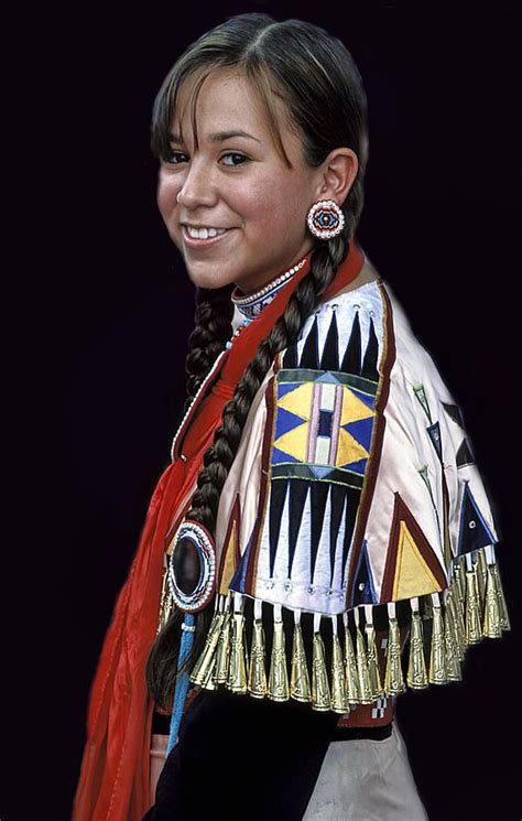 Native American Costume Photograph By Dave Mills Native Girls Native American Girls Native