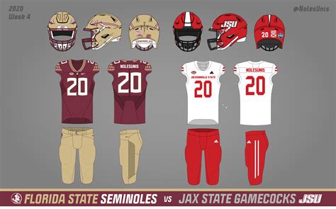 2020 Matchups – Florida State Uniform Database width=