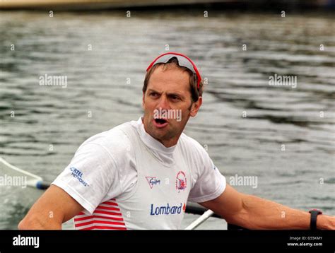 Olympic Gold Medal Rower Steve Redgrave At The Supersprint Rowing Grand