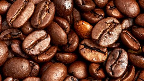 Download Wallpaper 3840x2160 Coffee Beans Coffee Macro Grains Brown