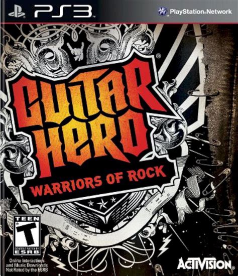 Ps3 Guitar Hero Warriors Of Rock Super Bundle Set Game Kit Wor Gh Playstation 3 Game Meow