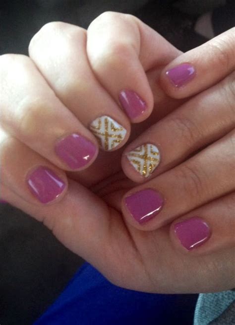 shellac on short bitten nails - Google Search | Hair and ... How to manicure short nails.