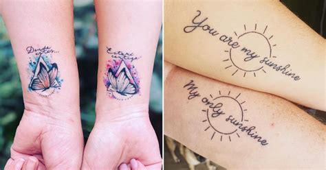 Mother Daughter Tattoo Ideas To Show Mom You Care Popsugar Love And Sex