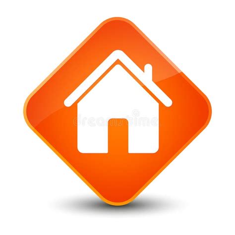Home Icon Orange Stock Illustrations 16685 Home Icon Orange Stock