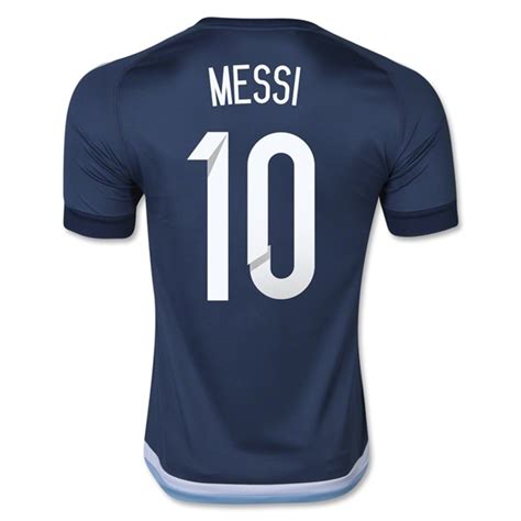 201516 Argentina Messi 10 Away Soccer Jersey Model 1504111609