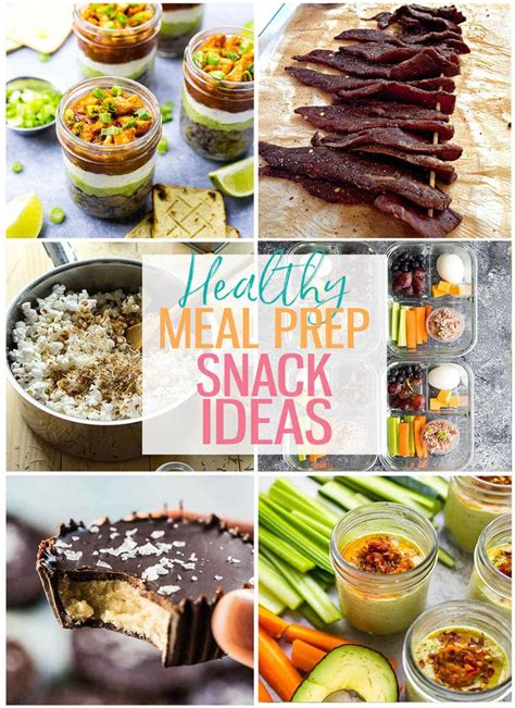 Healthy snacks to stash in your desk. 18 Meal Prep Healthy Snacks for Work - The Girl on Bloor