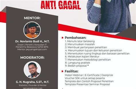 Deskripsi singkat modul dengan judul teknik membuat proposal usaha perikanan bagi para manajer dan/atau calon manajer di kawasan. Membuat Proposal Skripsi / Panduan Penulisan Skripsi ...