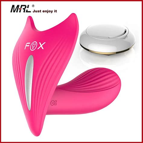 Fox Remote Dildo Vibrators Silicone Clitoris Usb Female Masturbation