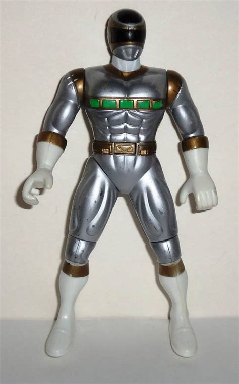 Power Rangers In Space Zhane The Silver Ranger Loose Action Figure