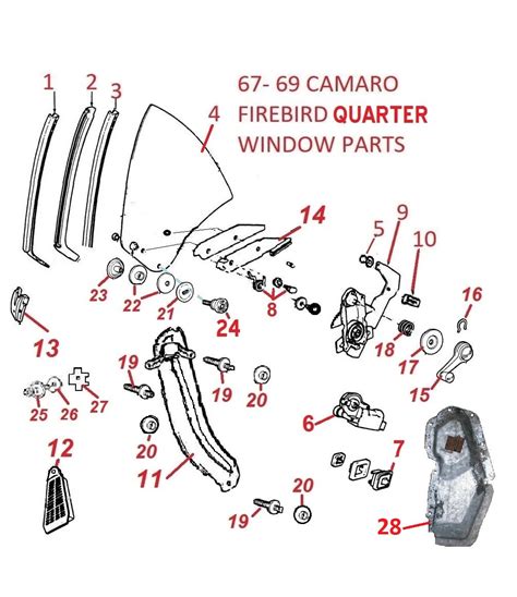 Need Picture Of Quarter Power Window Bolt Alignment Team Camaro Tech