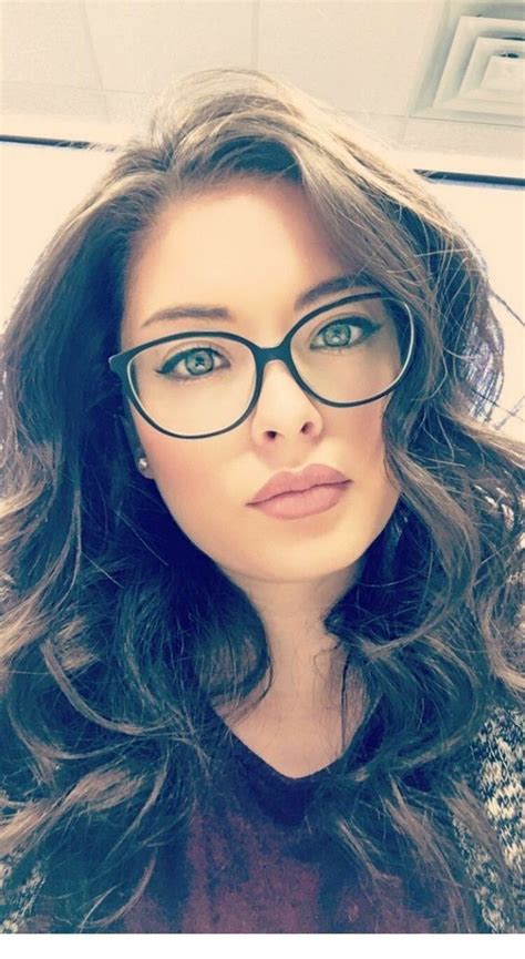 Curly Hair Glasses And Nice Makeup Glasses