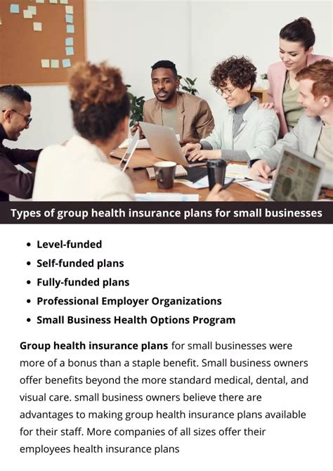 Ppt Types Of Group Health Insurance Plans For Small Businesses