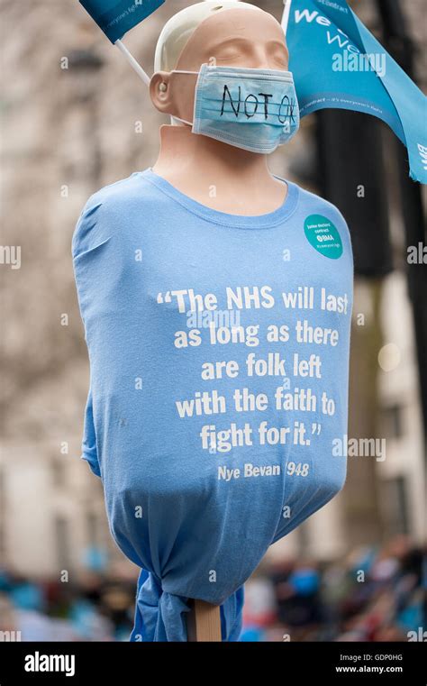 Junior Doctors March Toward 10 Downing Street In Central London In