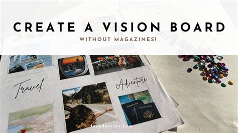Create A Vision Board Without Magazines