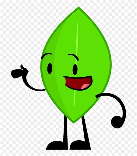 Image New Leafy Pose Png Shows Community Bfdi Leafy Pose Clipart