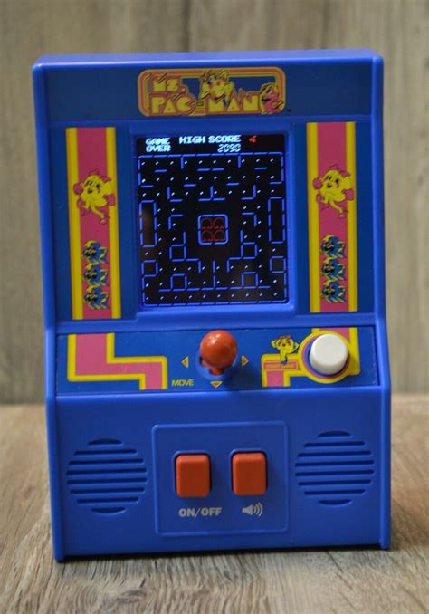 Ms Pac Man Retro Mini Arcade Handheld Game Bandai Namco Works Greatの