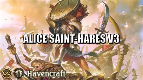 Shadowverse Unlimited Havencraft Deck Alice Saint Hares V3 2 Master