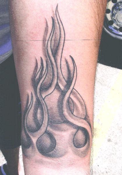 Top 143 Black And Grey Flame Tattoo