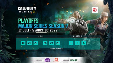esports id playoffs major series season 7 call of duty® mobile dimulai