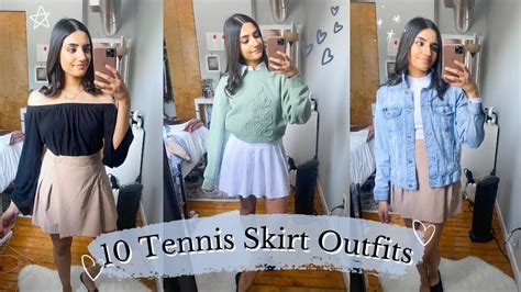 Ten Different Ways To Wear A Tennis Skirt Outfit Ideas YouTube