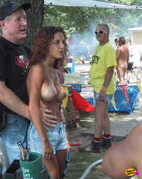 Topless In Public