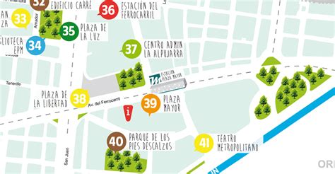 Mapa Turístico Del Centro De La Ciudad De Medellín Behance