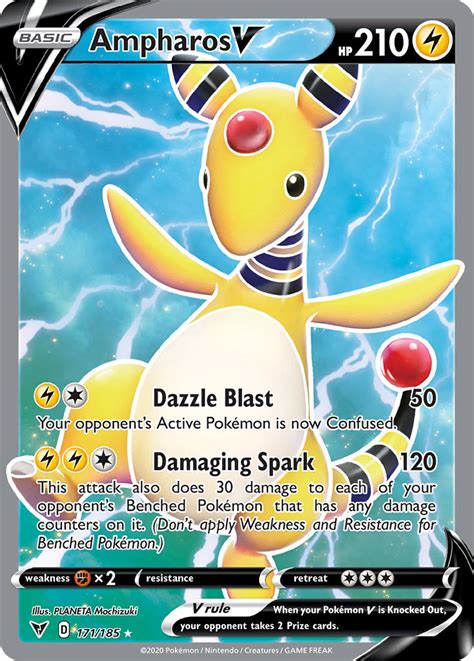 Jump to navigationjump to search. Ampharos V #49 Vivid Voltage - Pokefol.io - Current & Historical Prices For Pokemon Cards
