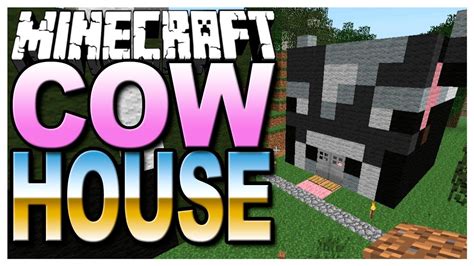 Minecraft Cow House Tutorial Easy Build Youtube