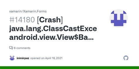 Crash Java Lang ClassCastException Android View View BaseSavedState