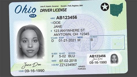 Free Ohio Drivers License Template Mailasl