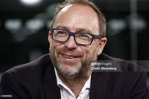 Jimmy Wales Co Founder Of Wikipedia Speaks During A Bloomberg News