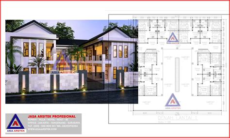Untuk itu perlu dihitung konversinya. Jasa Arsitek Desain Gambar Rumah Kost Kontrakan Minimalis ...