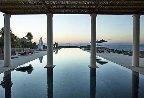 Amanzoe Villa 20 Greece On Behance Architecture Luxury Retreats